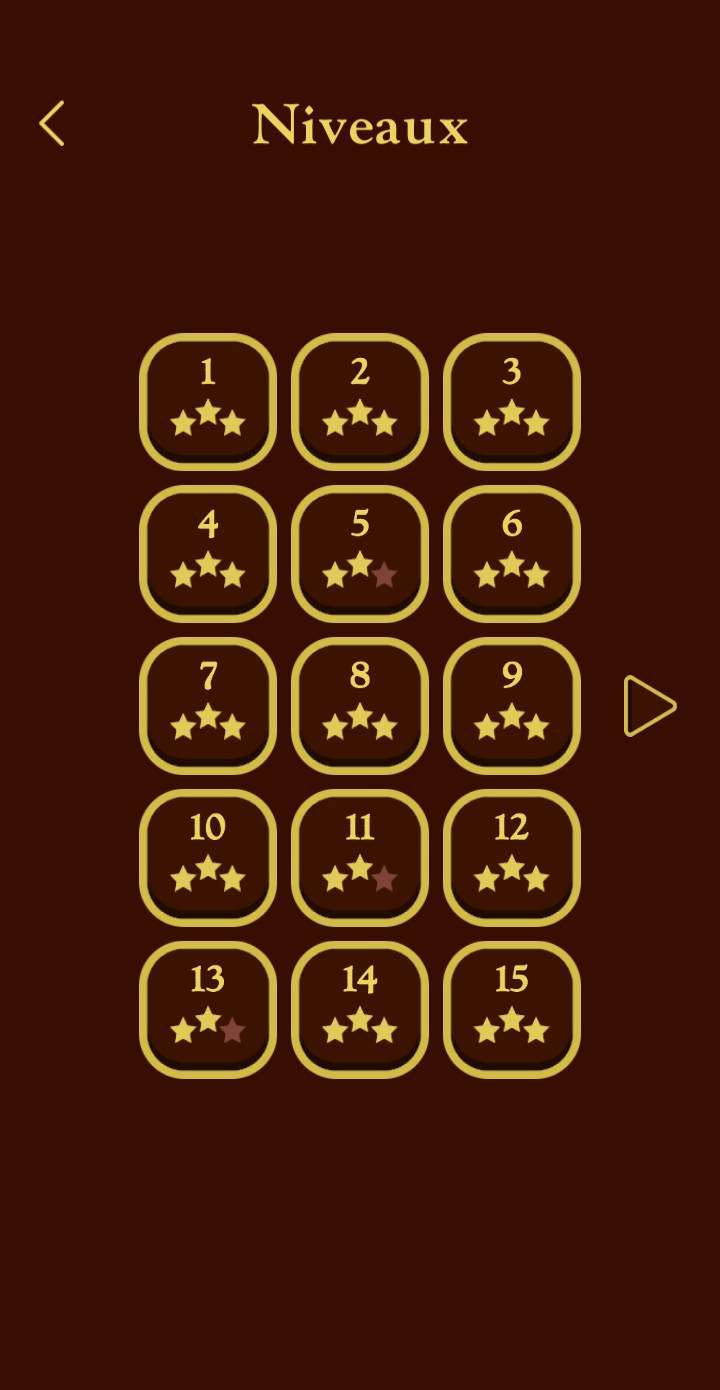 Sélection de niveau